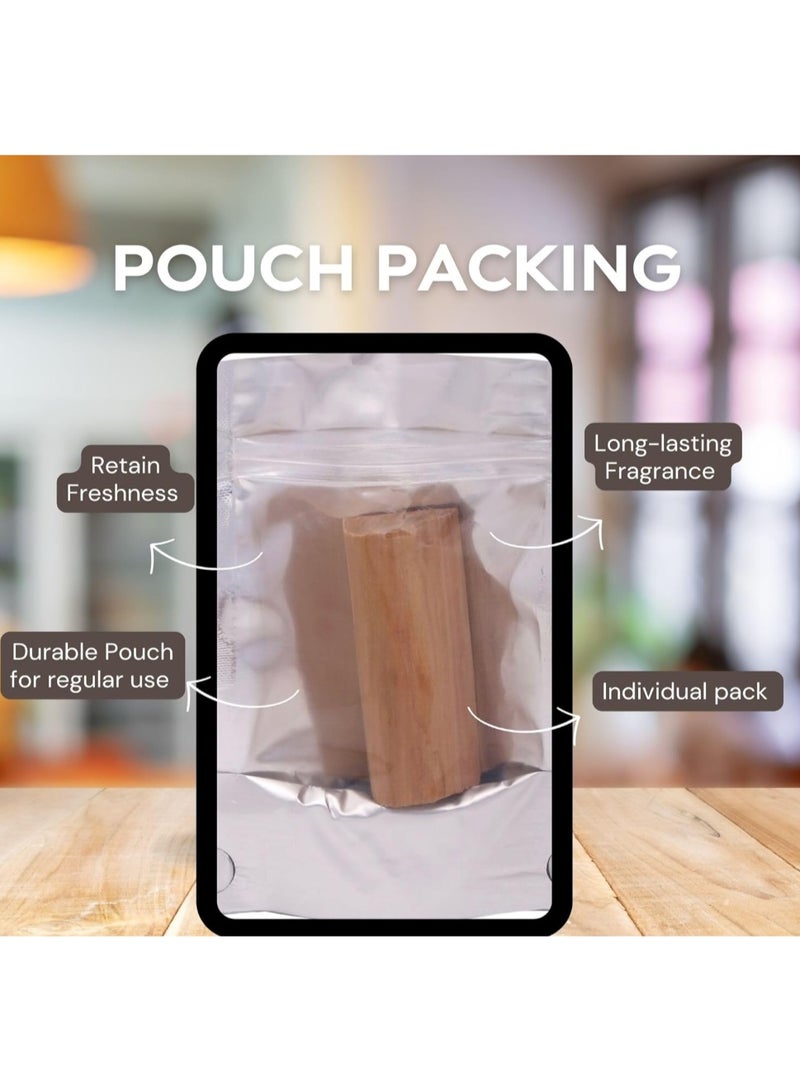 عصي خشب الصندل الأصلية المصنعة معطرة من ميسوري الطبيعية خشب تشاندان لـ بوجا تيلاك هافان وجمال - Image 2